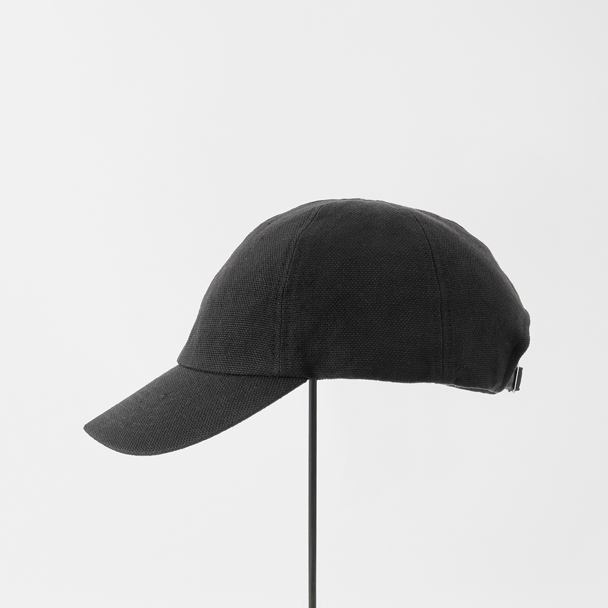 trainer cap_w / linen canvas washed