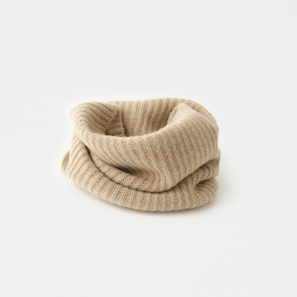 新品 marka wool cashmere Snoode スヌード snood - cashmere x sable