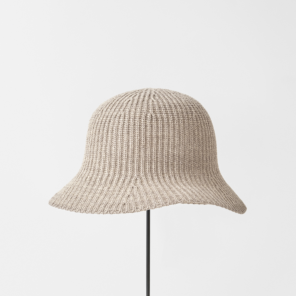 knit hat linen silk