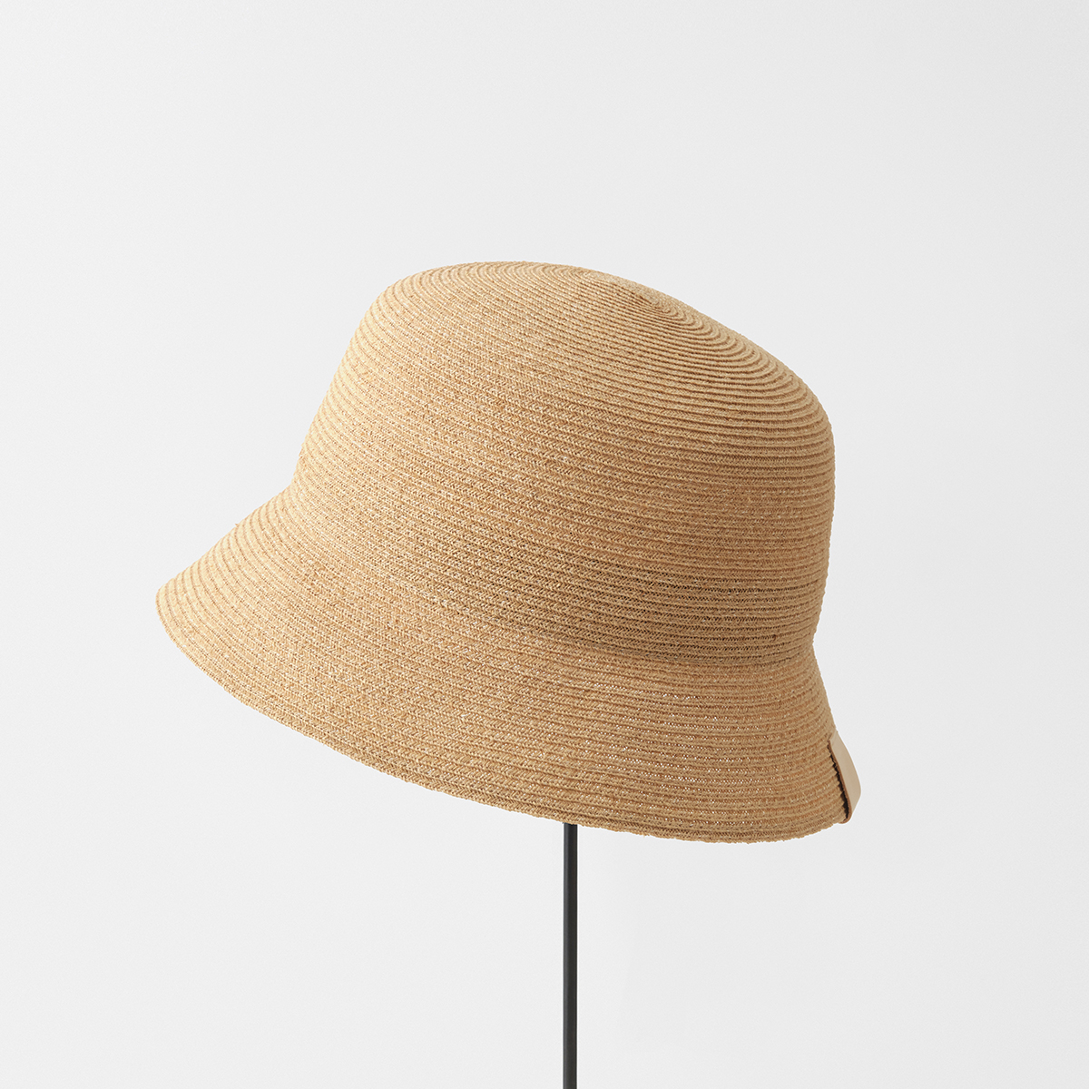 raffia braid bucket hat