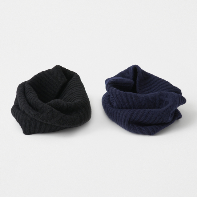 neck warmer - recycle cashmere and wool