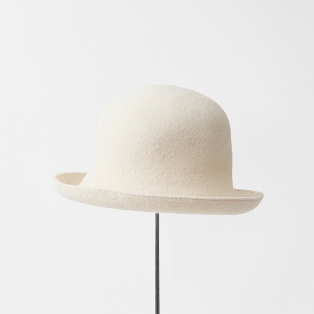 ˚✧₊⁎新品未使用⁺˳✧༚mature ha. bell hat BOXED HAT 11cm brim garden ribbon