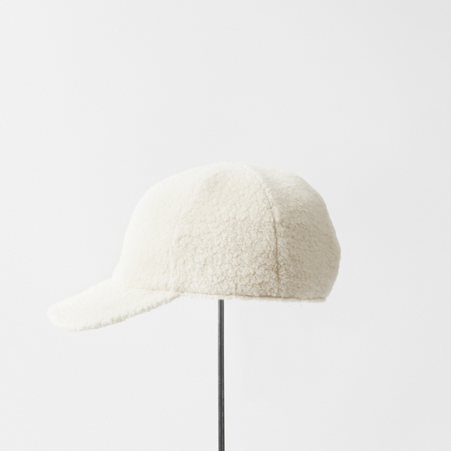 6 panel cap - recycle wool pille
