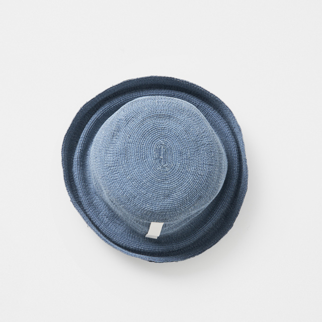 paper linen braid denim hat short