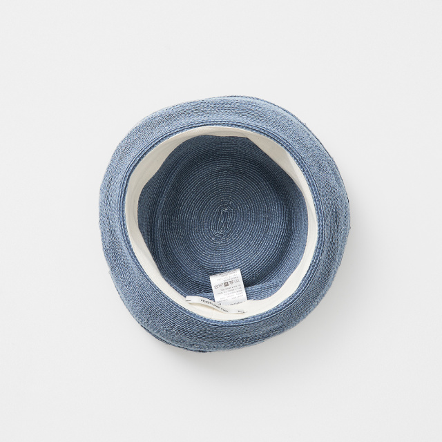 paper linen braid denim hat short