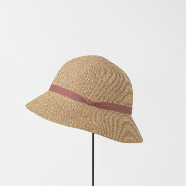 conifer paper braid hat