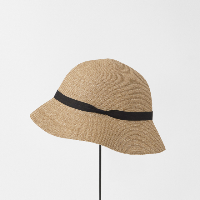 conifer paper braid hat