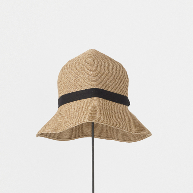 conifer paper braid hat