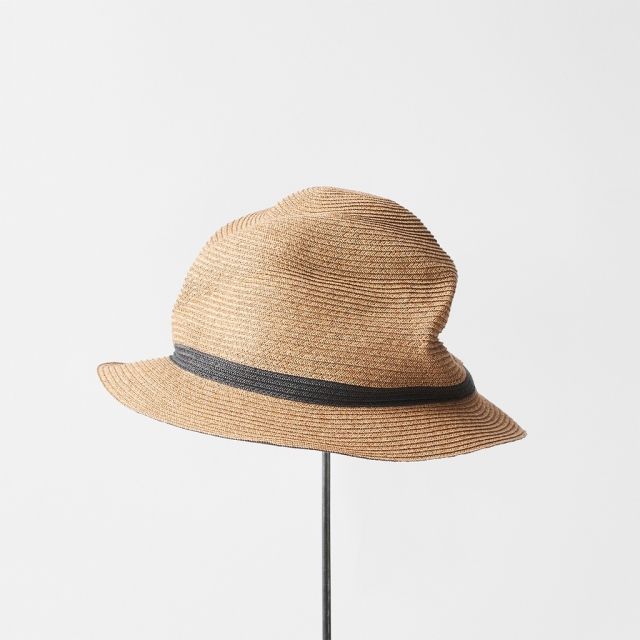 BOXED HAT 4.5cm brim switch color line