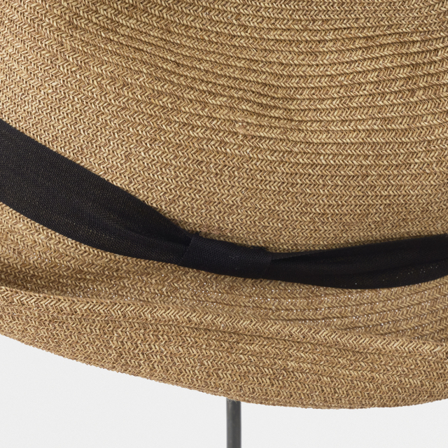 BOXED HAT 7cm brim organdy ribbon BOXED HAT 7cm brim organdy ribbon