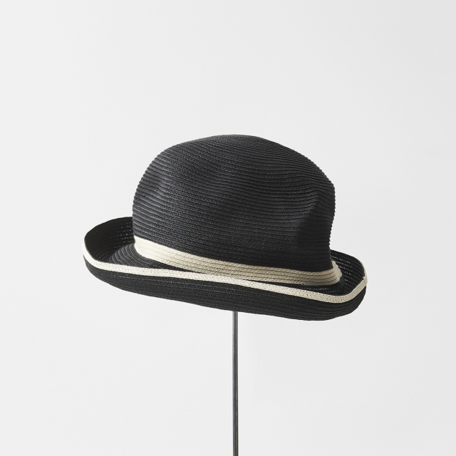 BOXED HAT 7cm brim switch color line