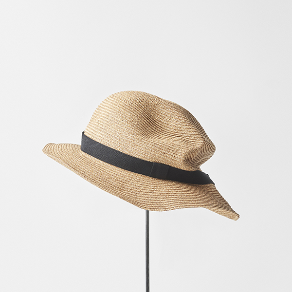 BOXED HAT 5.5cm brim plain tape