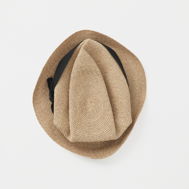 帽子 mature ha. BOXED HAT MBOX-405 mature ha. |マチュアーハ | BOXED HAT 11cm brim plain