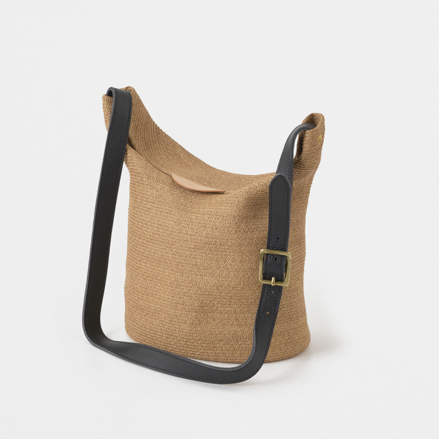 paper abaca braid bag tall shoulder
