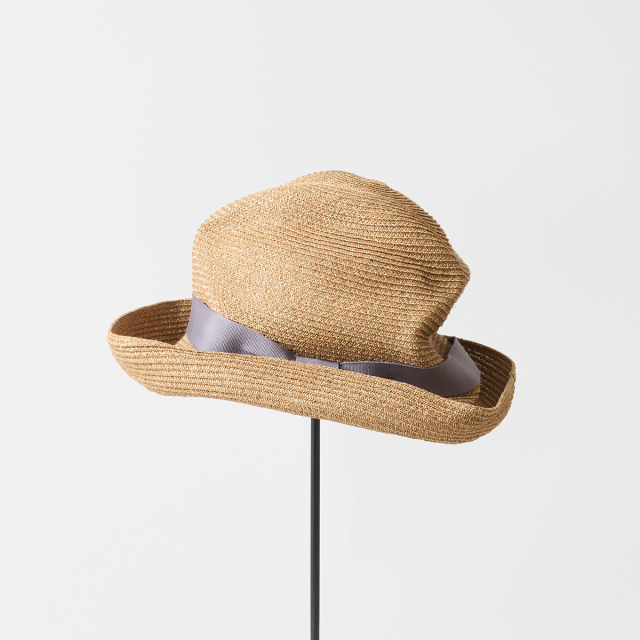 BOXED HAT paper abaca 8cm brim for men BOXED HAT paper abaca 8cm brim for men
