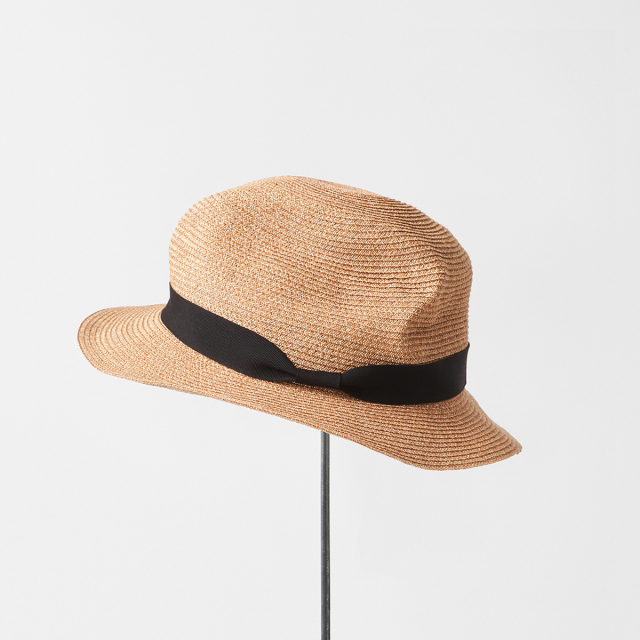 BOXED HAT paper abaca 5.5cm brim for men
