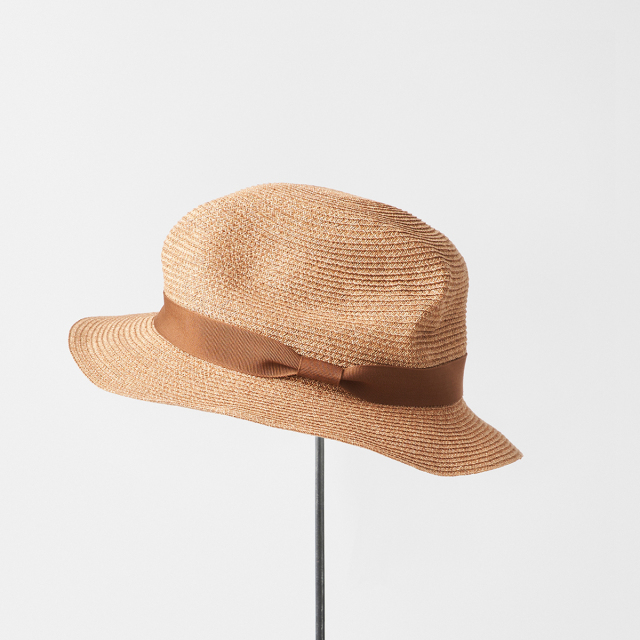 BOXED HAT paper abaca 5.5cm brim for men