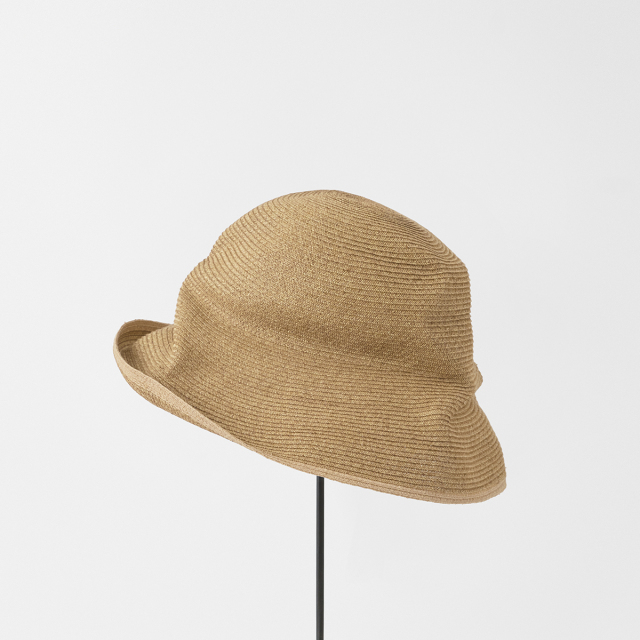 BOXED HAT 11cm brim switch color line edge