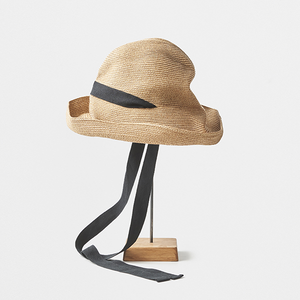 BOXED HAT 11cm brim garden ribbon