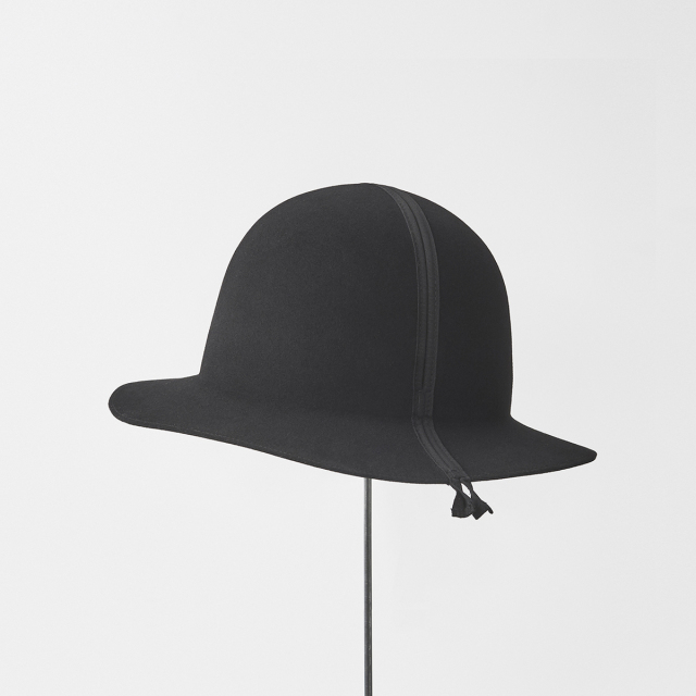 folding hat - rabbit x wool