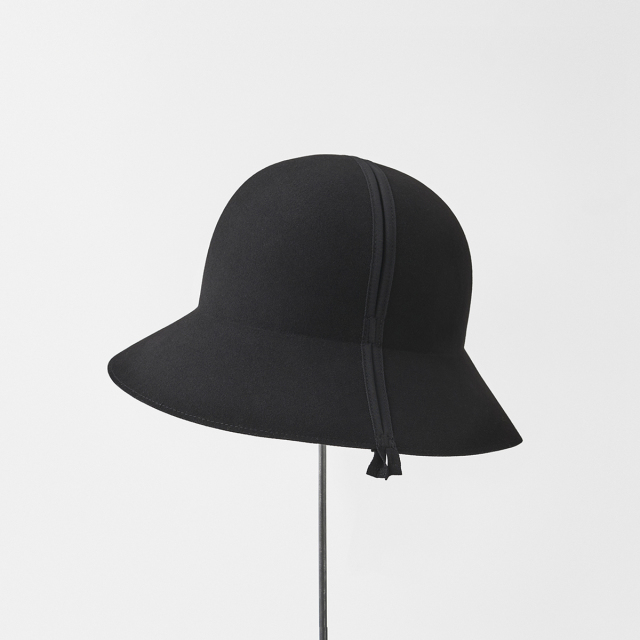 folding down brim hat - rabbit x wool