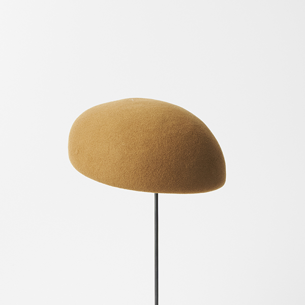 Japanese old wooden block beret