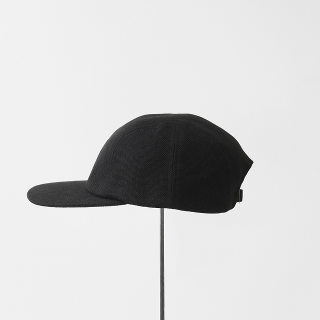 jet cap / linen canvas washed