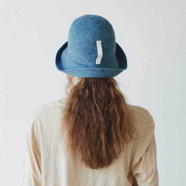 新品未使用★[mature.ha] MIND-03 マチュアーハ paper linen braid denim hat short