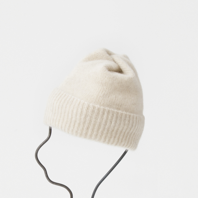 pleats knit cap - yak