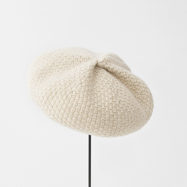 knit beret - cashmere x yak