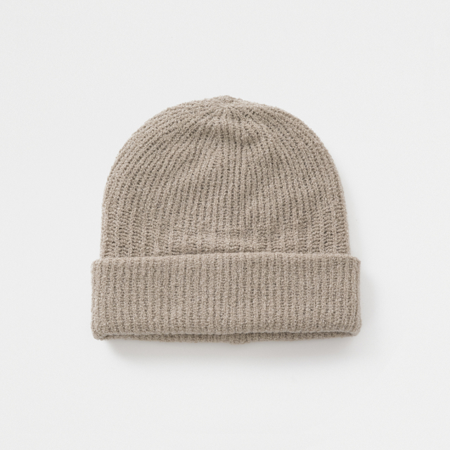 knit cap - cashmere loop yarn