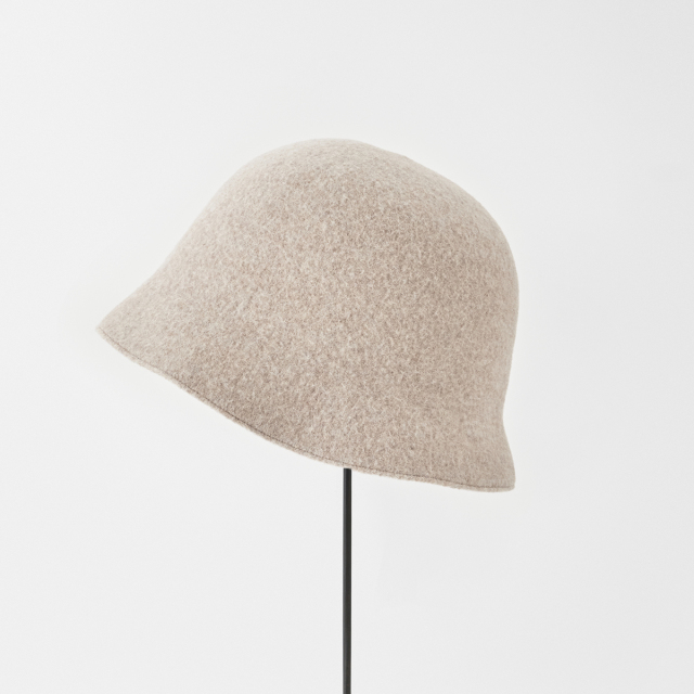 帽子 louren raffia bell hat bell hat - lamb wool