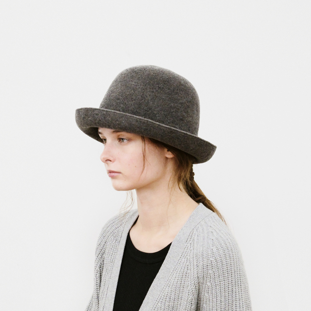 widen bell hat - lamb wool