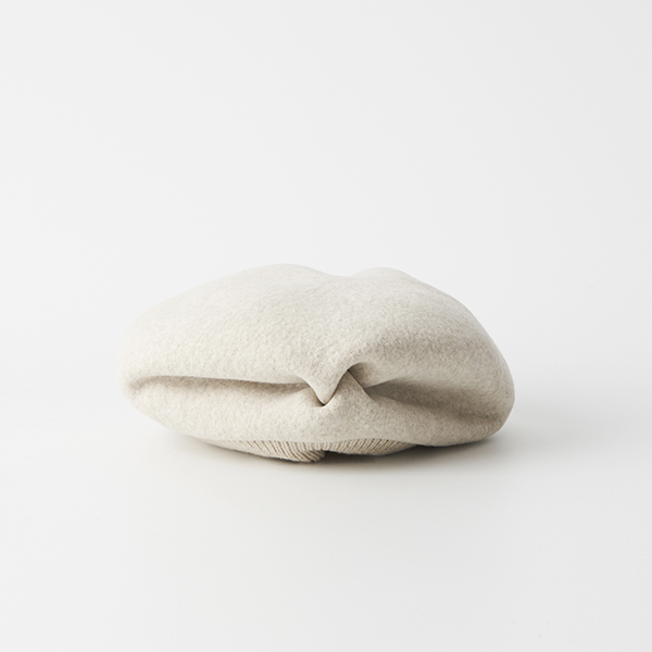 beret tuck & gather rib - lamb wool