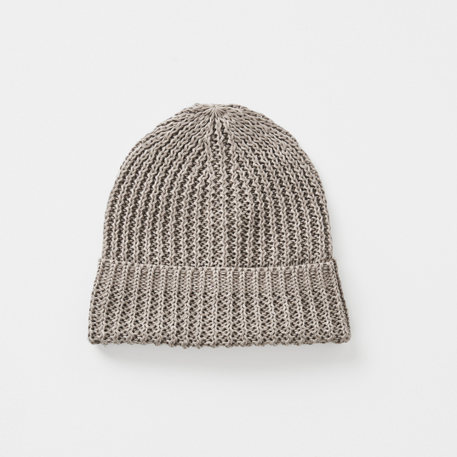 mature ha. SILK LINEN FREE HAT GREIGE