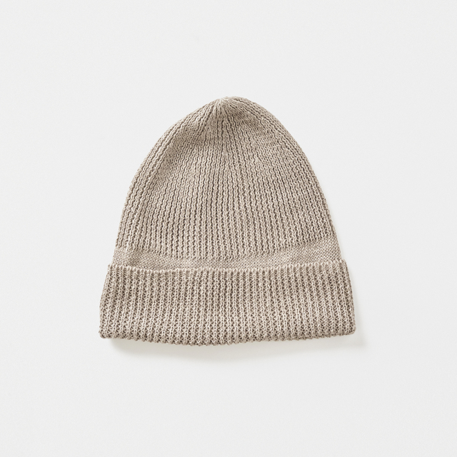 knit cap linen silk