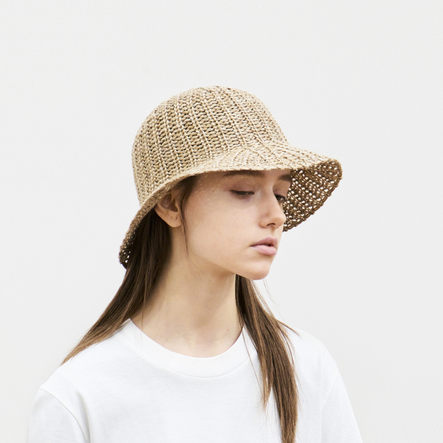 knit hat linen