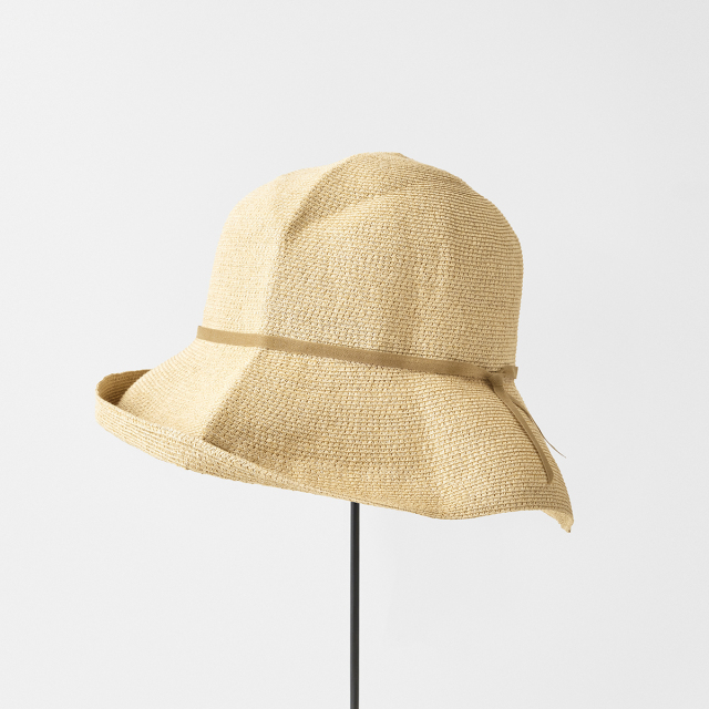 WR paper braid light hat wide