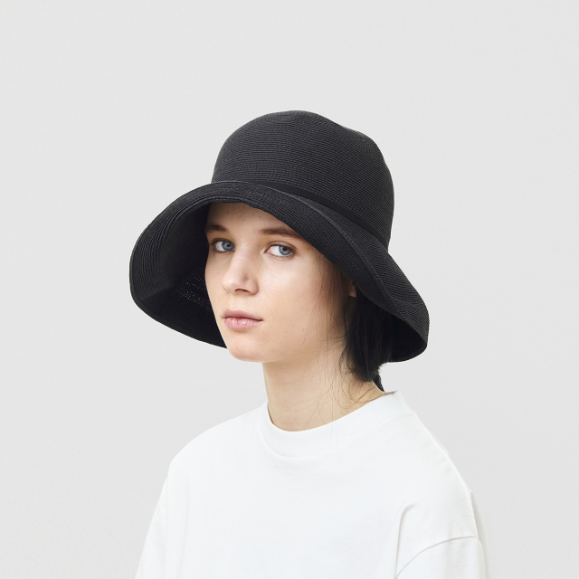 WP paper braid light hat wide