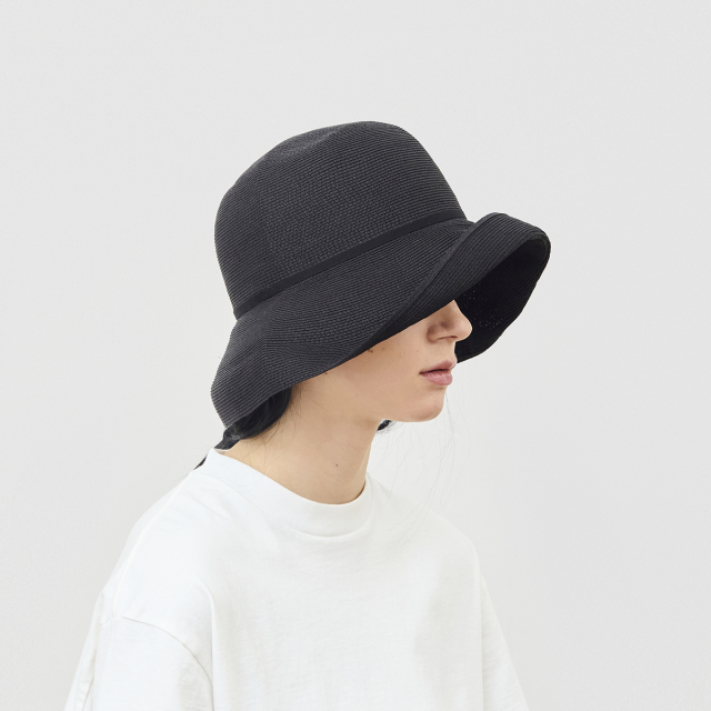 WP paper braid light hat wide