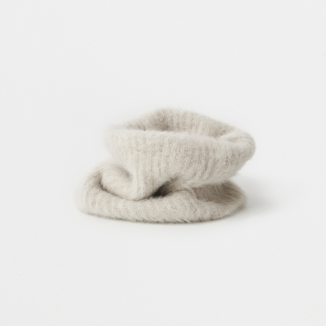 neck warmer - blue fox