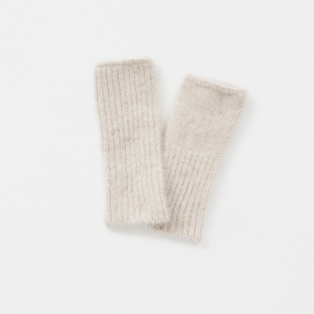 wrist warmer - blue fox