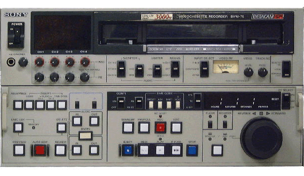 SONY ベータカムSP デジタルビデオレコーダー BVW-75 BVW-75 / BETACAM SP Recorder【中古放送用・業務用 映像機器