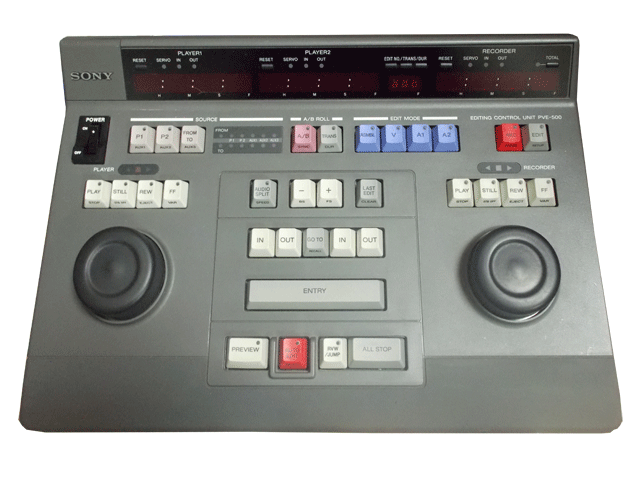PVE-500 EDITING CONTROL UNIT (SONY) [修理］ e-SHOPマーベリック