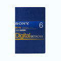 BCT-D6 デジタルベータカムテープ  (SONY) [新品未使用]