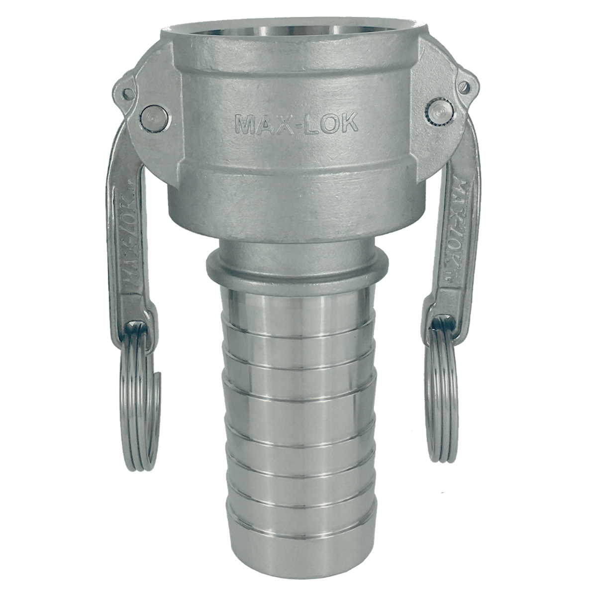 カプラー（ホースシャンク）　アルミ　MAX-C-AL