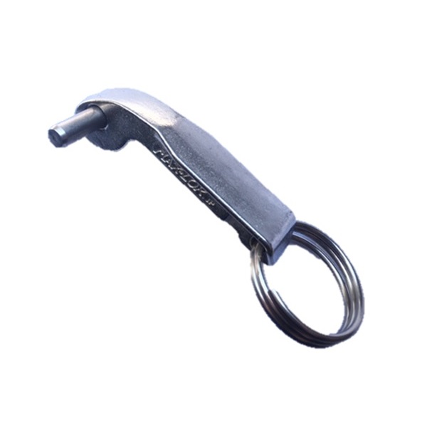 マックスロック　「アルミ、ブラス、ステンレス製」　カプラー兼用　カムアーム（レバー・ピン・リング各1本/組）