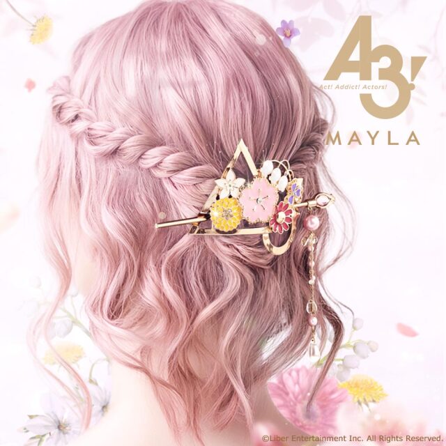 A3！ アイコニック ヘアオブジェ マジェステ ＋ 簪