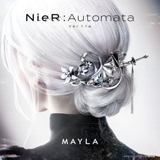 ニーア オートマタ Ver1.1a アイコニック ヘアオブジェ マジェステ ＋ 簪