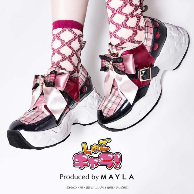 MAYLA しゅごキャラ！アイコニック シューズオブジェ ドレススニーカー しゅごキャラ! アイコニック シューズ オブジェ ドレス
